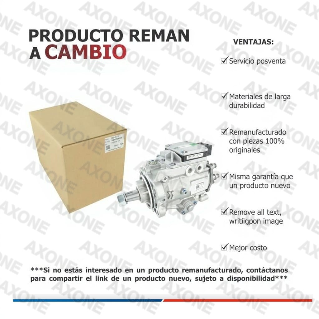 Bomba de inyección Diesel VP44 12V Reman 0470506029, 0986444024 ...