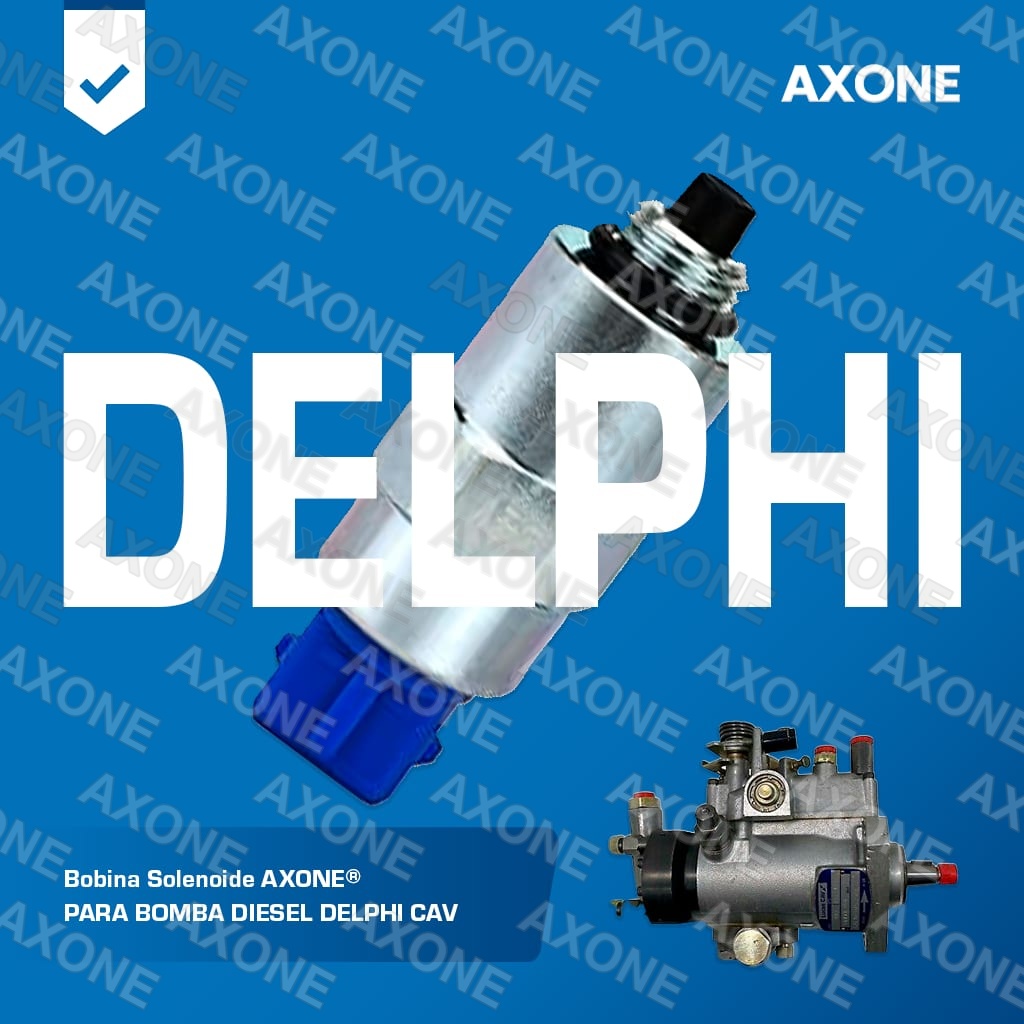 Delphi R202845 BOBINA SOLENOIDE 24V 7185-900P BOMBA DIESEL DELPHI CAV (7185-900P ...